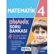 4 Sınıf Matematik Dinamik Soru Bankası Tudem Yayınları