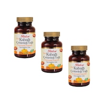 3 Adet - Balen Kabak (Bal Kabağı) Çekirdeği Yağı 100 X 1380 MG