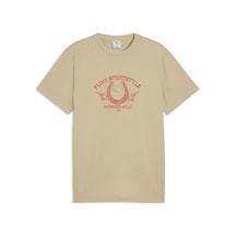 Puma Graphıc Tee Açık Kahve Erkek T-shirt Kahverengi