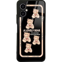 Omix X3 Lucky Bear Tasarımlı Glossy Telefon Kılıfı Çok Renkli