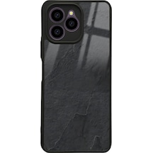 Omix X6 Siyah Mermer Tasarımlı Glossy Telefon Kılıfı Çok Renkli