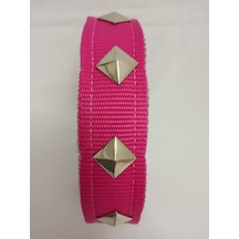 Kozaklı 10463 Süslü Köpek Tasması Pembe 70 x 4 CM