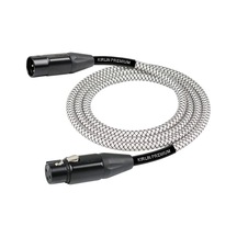 Kırlın Mwb-220-beg-6m-wt Beyaz Mikrofon Kablosu 6 Metre Şık Beyaz Tasarım Xlr Bağlantı Noktalarında Üstün Tutuş Ve Netlik