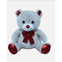 Peluş Ayı Papyonlu Ayıcık Açık Bej