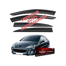 Peugeot 407 Ferrous Cam Rüzgarlığı 4lü 2004 2011