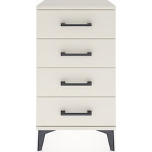 Arges Komodin 4 Çekmeceli 44x30x80 Aytaşı-aytaşı Aytaşı