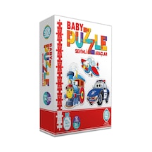 Baby Puzzle Sevimli Araçlar