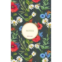 Bez Ciltli Çizgili Defter 5 Çok Renkli