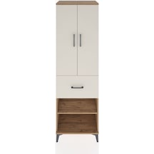 Hyperion Dolap 4 Raflı Tek Çekmeceli 2 Kapaklı 60x44x195 Çam-aytaşı Atlas Çam