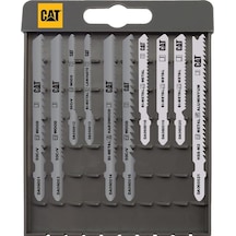 Cat Da06903 10 Parça Profesyonel Metal/ahşap Hassas/kaba Kesim Dekupaj Testere Ucu