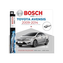 Toyota Uyumlu Avensis Muz Silecek Takımı 2009-2014 Bosch Aerotwin
