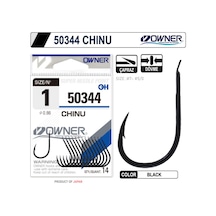 Owner 50344 Chinu Black Olta İğnesi 1/0