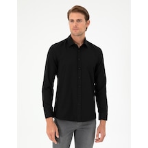 Pierre Cardin Erkek Siyah Gömlek Desenli 50292539-vr046 Siyah