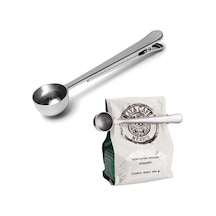 Yayli Paslanmaz Çelik Klipsli Kahve Ölçeği, 1 Parça, Çok Renkli, 10 Ml Kaşıklı çok renkli