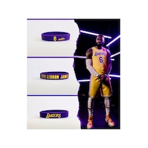 Lj 23 Mor Basketbol Nba Bileklik Mor Mor
