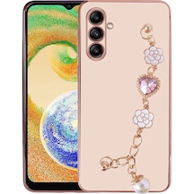 Samsung Galaxy Uyumlu A04s El Tutamaçlı Kamera Korumalı Taka Silikon Kapak Kılıf
