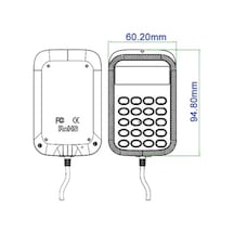 Acs Apg8201-b2 Usb Pınpad + Lcd Tam Boy Temaslı Akıllı Kart Okuyucu / Kodlayıcı