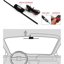 Krcoto Elektronik Cam İçi Anten