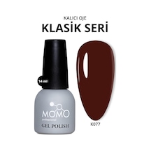 Momo Professional Kalıcı Oje K077 Kızıl Kahve 14 Ml