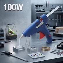 Zvnm 100w Sıcak Silikon Tabancası - Elektrikli - 11 Mm Mum Silikon Uyumlu Zcv12