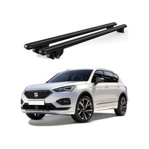 Kanca Seat Terraco 2019 Ve Sonrası Uyumlu Siyah Kilitli Ara Atkı 120cm Port Bagaj Tavan Barı