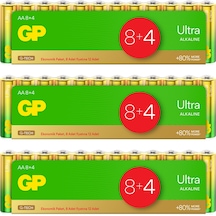 G-Tech Ultra Alkalin Kalem LR6 - AA Boy 1.5V Pil 36 Adet