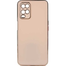 Oppo A54 4g Kılıf Zore Bark Kapak Rose Gold