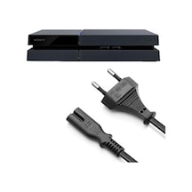 Ps4 Güç Kablosu 1.2m Playstation 4 Fat Kasa Uyumlu Ps4 Kablo Yedek Parça