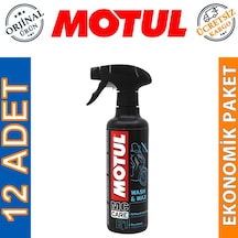 Motul E1 Wash & Wax 400 Ml Susuz Temizlik ve Koruma Cilası 12 Ad