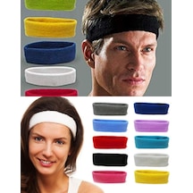 Havlu Sporcu Ter Bandı Kafa Bandı Headband Tenis Saç Bandı