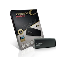 Twinmos Pssd2tbmedb, 2tb, Taşınabilir External Ssd, Usb 3.2, Type-c Dark Grey