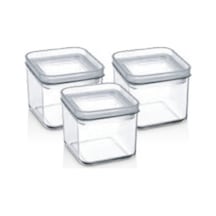 Vakum Kapaklı Kristal Saklama Kabı 800 Ml