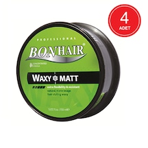 Bonhair Profesyonel Waxy Matt Wax 4 x 150 ML
