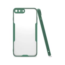 Magicool Apple iPhone Uyumlu 7 Plus Kılıf Platin Silikon - Yeşil