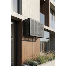 Klima Motoru/dış Ünite Gizleme/koruma Kafesi M 18000 Btu - 24000 Btu 110x56x85 H Alüminyum Slotted Antrasit