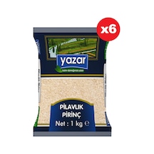 Yazar Pilavlık Pirinç 6 x 1 KG