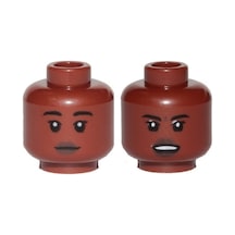 Minifigür Parçaları: Kafa: 3626pb2593