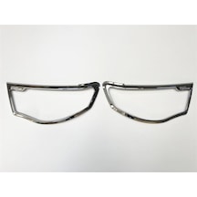 Mitsubishi L200 Triton 2008-2011 Arası Far Çerçevesi Nikelaj