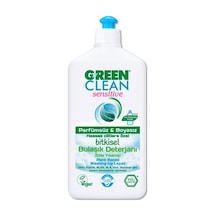 U Green Clean Elde Yıkama Parfümsüz Boyasız Bitkisel Bulaşık Deterjanı 500 ML