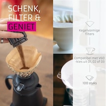 Ayrex V60 02 Dripper Filtresi Natürel 100 Adet Diğer