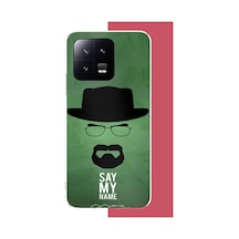 Xiaomi Mi 13 Uyumlu Heisnberg Baskılı Silikon Kılıf Renkli