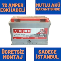 12V 72 Ah Sfb 72 Amper Mutlu Akü 700A Silver / 469687884