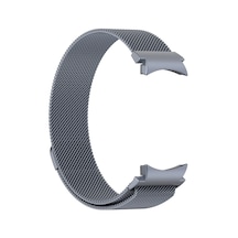 Samsung Galaxy Watch 6 Classic 40mm İle Uyumlu Metal Tel-örgü İşlemeli Kordon