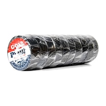 Gold Elektrik Izolasyon Bandı 10'Lu Paket (Kırımızı Renk)