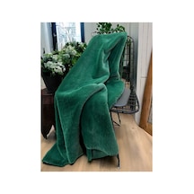 Zp Toscana 800 Gr , Ithal Yeşil Peluş Kumaş 100x150cm Rabbt Tekstil Ev Tekstili Yeşil Yeşil