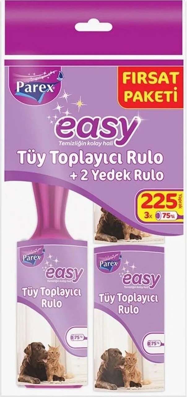 Easy Tüy Toplayıcı Rulo Firsat Paketi 225'li