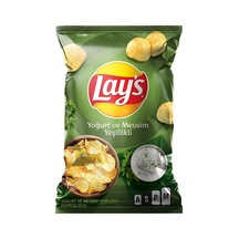 Lay's Süper Boy Patates Cips 107 G Yoğurt&mevsim Yeşillik 5'li Avantaj Paketi - 5 Adet Tarı