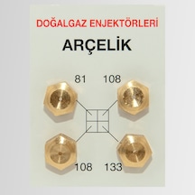 Doğalgaz Ocak Dönüşüm Meme Takımı Arçelik