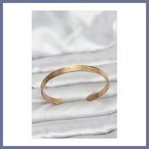 Bezos 316l Çelik Gold Renk Ayetel Kürsi Yazılı Bileklik Dlra 49493061