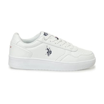U.s. Polo Assn. Coster 5pr Uniseks Spor Ayakkabı Beyaz Beyaz